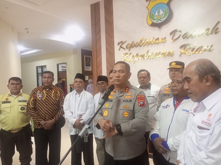 Kapolda Kepri Pimpin Apel Sabuk Kamtibmas, Libatkan Pramuka, Mahasiswa, Sekuriti dan Berbagai Elemen Masyarakat
