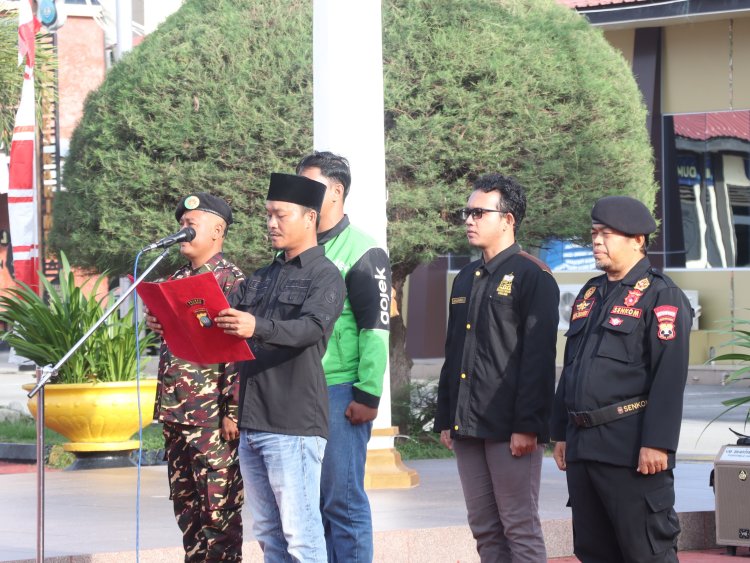 Polres Karimun Gelar Apel Sabuk Kamtibmas