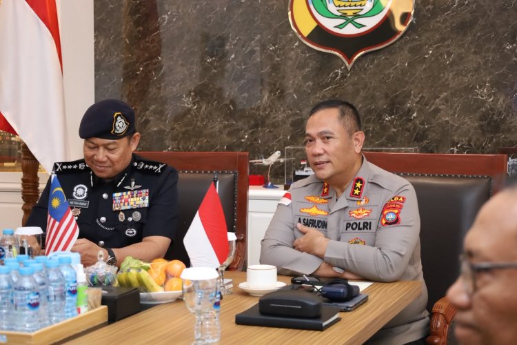 Polda Kepri–Polis Johor Sepakat Tingkatkan Sinergi Hadapi Kejahatan Transnasional