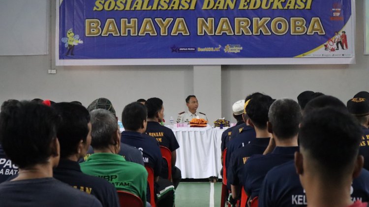 Peringati Hari Anti Narkotika Internasional, Lapas Batam Gandeng BNN Kota Batam Edukasi Bahaya Narkoba