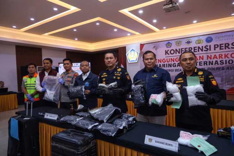 BNN, Bea Cukai Soekarno-Hatta dan Polri Bongkar Jaringan Penyelundupan Narkotika Internasional