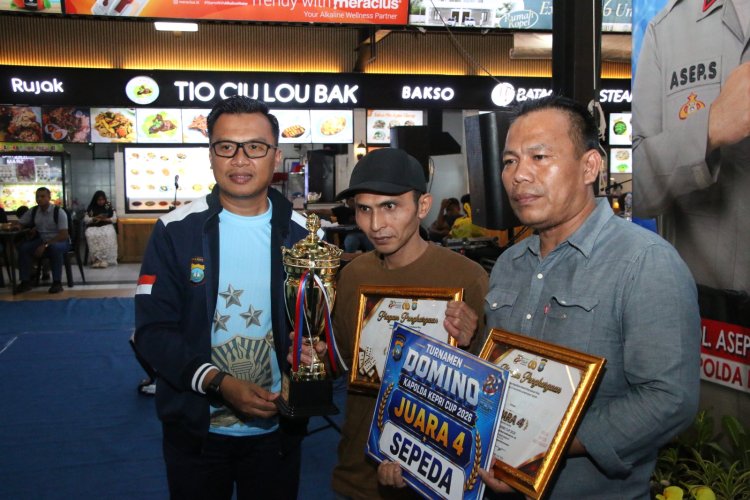 Penutupan Turnamen Domino Kapolda Kepri Cup 2026 Pererat Sinergi Polri dan Masyarakat dalam Semangat Hari Bhayangkara Ke-80