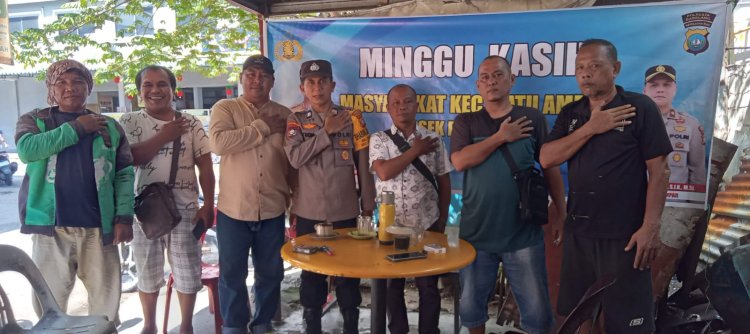 Polsek Batu Ampar Tampung Aspirasi Warga Lewat Minggu Kasih, Perkuat Sinergi Jaga Kamtibmas