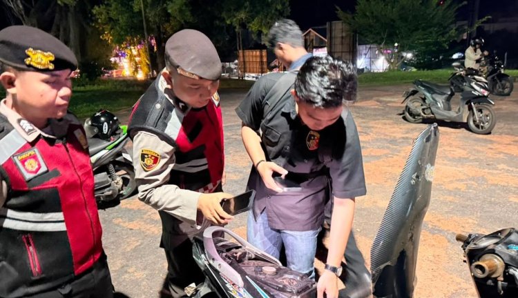 Patroli Cipta Kondisi Polres Lingga Jaga Keamanan Malam, Wujudkan Rasa Aman di Tengah Masyarakat