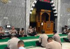 Polres Lingga Perkokoh Mental Spiritual Personel Melalui Pembinaan Rohani