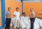 Polres Lingga Antar 2,75 Ton Jagung Pipil ke Gudang Bulog, Wujud Nyata Dukung Swasembada Pangan