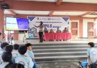 Satlantas Polres Karimun Edukasi Pelajar Lewat Police Goes To School di SMA Maha Bodhi