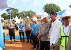 Kapolda Kepri Letakkan Batu Pertama Pembangunan Gedung Satpas Prototipe Polresta Barelang
