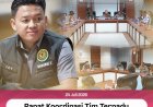 Kejari Batam Hadiri Rapat Koordinasi Penertiban Rumah dan Kios Liar di Kampung Pelita