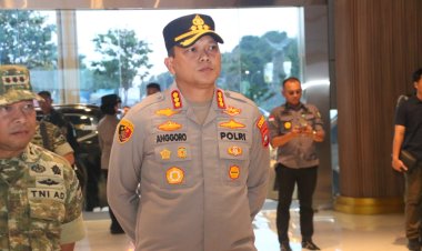 Kapolresta Barelang Dampingi Kapolda Kepri Sambut Kedatangan Menko Polkam RI di Bandara Hang Nadim