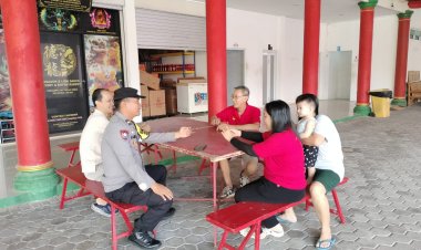 Polsek Sekupang Perkuat Kamtibmas, Warga Patam Lestari Diingatkan Waspada Kejahatan