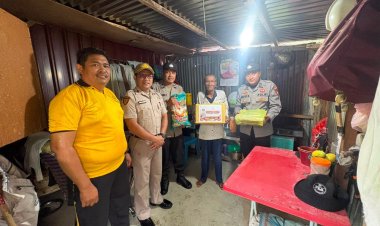 Jumat Berkah, Polres Karimun Terus Salurkan Bantuan Sosial