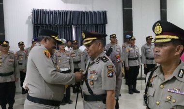 Kapolres Lingga Pimpin Sertijab Wakapolres dan Kasatreskrim, Wujudkan Regenerasi Kepemimpinan yang Profesional