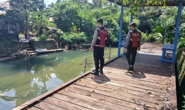 Hadir di Tengah Masyarakat, Polsek Daik Lingga Perkuat Mitigasi Bencana Melalui Patroli Rutin
