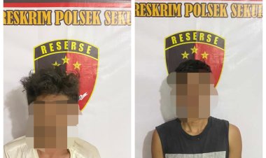 Dua Terduga Pelaku Pencurian Alat Kerja di Sekupang Ditangkap, Satu Orang Masuk DPO