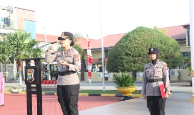 Polres Karimun Gelar Serah Terima Jabatan, Sejumlah Pejabat Berganti Posisi