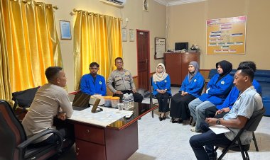 Bangun Kolaborasi dengan Akademisi, Polsek Dabo Singkep Terima Kunjungan Silaturahmi Mahasiswa STIT Lingga