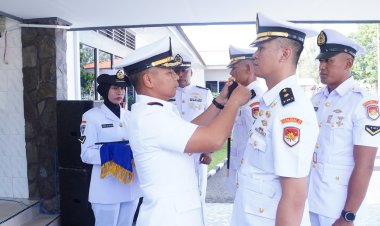 Regenerasi Kepemimpinan KRI Bubara-868, Dansatrol Kodaeral IV Pimpin Sertijab Komandan