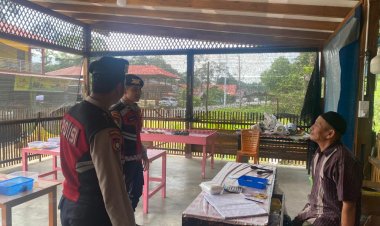 Polsek Daik Lingga Intensifkan Patroli Dialogis Demi Ciptakan Situasi Aman dan Kondusif