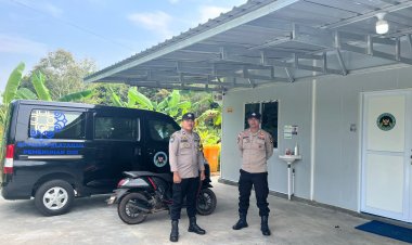 Personel Polsek Jajaran Polres Lingga Laksanakan Pengamanan dan Monitoring di Empat SPPG Yayasan Kemala Bhayangkari Polres Lingga