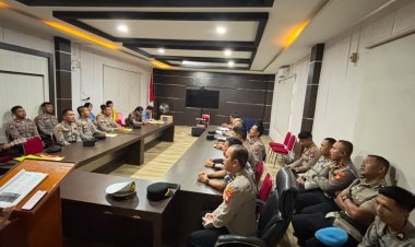 Binrohtal Polres Lingga Perkuat Keimanan dan Integritas Personel dalam Pelaksanaan Tugas