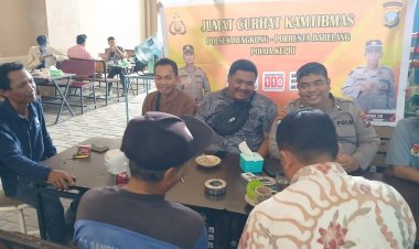 Lewat Jumat Curhat, Polsek Bengkong Tingkatkan Kolaborasi dengan Masyarakat