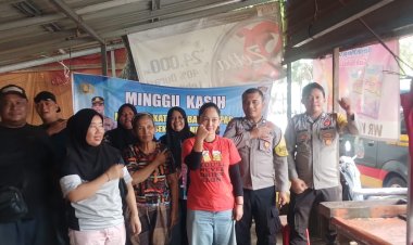 Minggu Kasih Kamtibmas, Polsek Batu Ampar Ajak Warga Batu Merah Perkuat Keamanan Lingkungan