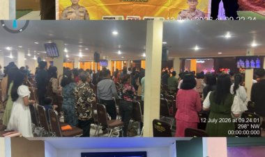 Polsek Bengkong Perkuat Sinergitas dengan Jemaat Melalui Program Minggu Kasih Kamtibmas
