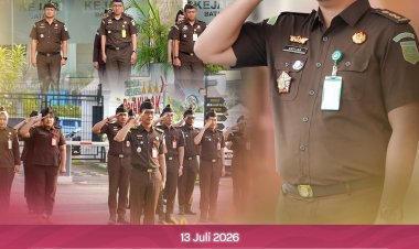 Apel Pagi Jadi Momentum Penguatan Disiplin dan Tanggung Jawab Pegawai Kejari Batam
