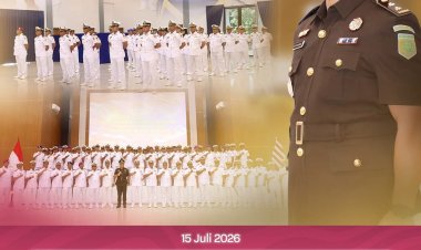 Kejari Batam Hadiri Pengambilan Sumpah Perwira TNI AL sebagai Penyidik Tindak Pidana di Laut Tahun 2026