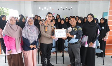 Kabid Humas Polda Kepri Ajak Pelajar Nizam Al-Mulk Jadi Generasi Cerdas, Berkarakter, dan Sadar Hukum