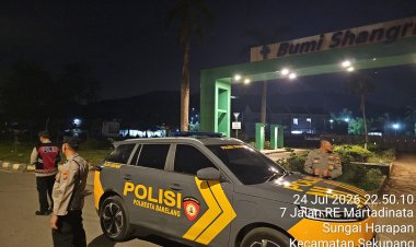 Polsek Sekupang Gelar Patroli Cipta Kondisi KRYD, Antisipasi C3, Balap Liar dan Premanisme