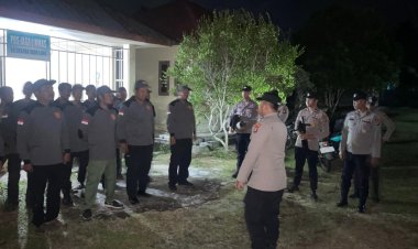 Satbinmas Polres Lingga Perkuat Peran Pos Kamling dan Linmas Demi Wujudkan Kamtibmas Kondusif