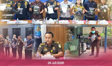 Kejari Batam Hadiri Pemusnahan Barang Bukti Narkotika di BNN Kepri, Perkuat Sinergi Berantas Narkoba