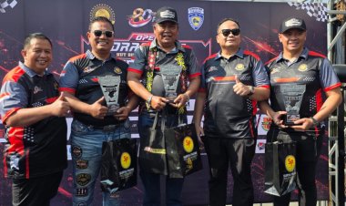 Gas di Sirkuit, Bukan di Jalan! Open Drag Bike Dhira Brata Cup Championship 2026 Resmi Dibuka di Samarinda dalam Rangka Hari Bhayangkara ke-80