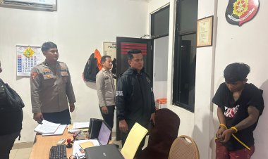 Respon Cepat Layanan Polisi 110, Personel Polresta Barelang Amankan Situasi di TKP Pencurian Bengkong
