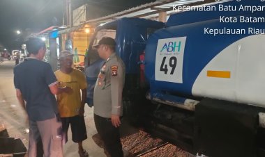 Jaga Keamanan Wilayah, Polsek Batu Ampar Gencarkan Patroli KRYD di Titik Rawan