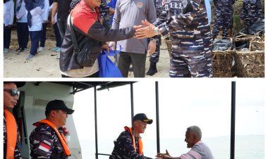 Semarak HUT Ke-1 Kodaeral IV, TNI AL Gelar Aksi Aku Cinta Laut dan Bakti Sosial di Batam