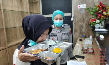 Pastikan Keamanan Pangan, Sipropam Polresta Barelang Awasi Program Makan Bergizi Gratis di Dapur SPPG