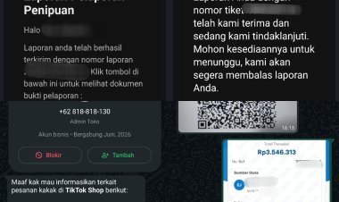 Warga Batam Rugi Rp78,8 Juta, Diduga Tertipu Modus Refund Pesanan TikTok Shop
