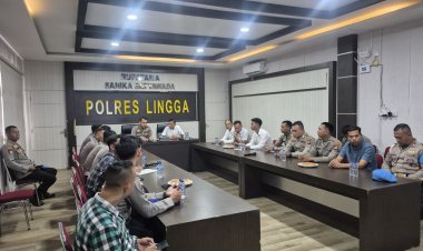 Polres Lingga Terima Asistensi Bidang Hukum Bidkum Polda Kepri, Perkuat Profesionalisme Personel