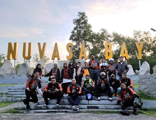 Akhir Pekan Seru Bersama Keluarga, HPCI Batam Gelar PCX Bikers Playland di Nuvasa Beach