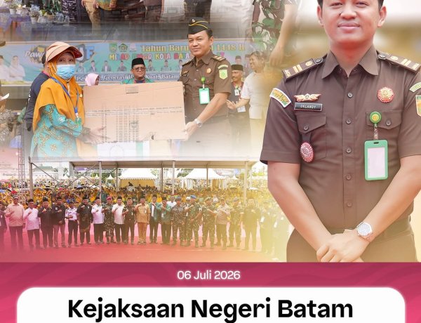 Kegiatan Pawai Ta'Aruf Sambut Tahun Baru Islam 1448 H, Kejari Batam Tegaskan Dukungan terhadap Kerukunan Umat