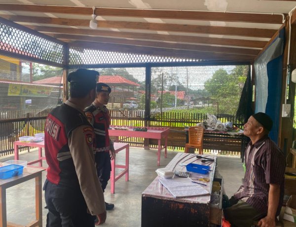 Polsek Daik Lingga Intensifkan Patroli Dialogis Demi Ciptakan Situasi Aman dan Kondusif