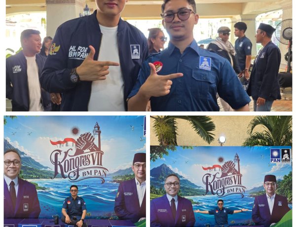 Muhamad Ibnuh Bawa Aspirasi Batam di Kongres VII BM PAN di Banten