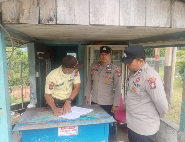 Penyuluhan Pam Swakarsa, Polres Lingga Ajak Satpam Waspada terhadap Potensi Kejahatan