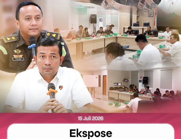 Kejari Batam Gelar Ekspose Perkara Dugaan Penipuan dan Pemalsuan Surat, Perkuat Sinergi Penegakan Hukum