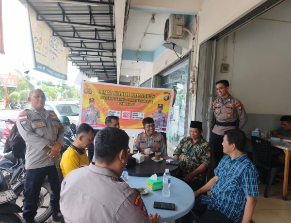 Jumat Curhat Polsek Bengkong, Bangun Komunikasi Humanis untuk Menjaga Stabilitas Kamtibmas