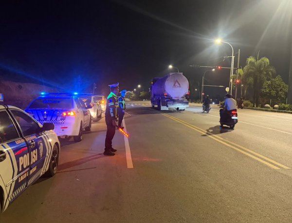 Jaga Keamanan Malam Hari, Satlantas Polresta Barelang Intensifkan Patroli di Lokasi Rawan Balap Liar