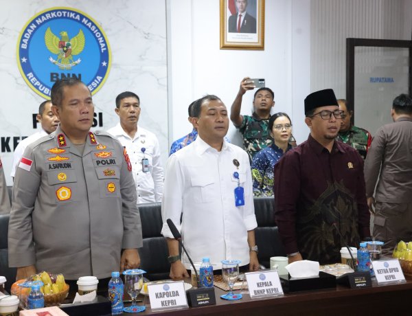 Kapolda Kepri Hadiri Peringatan HANI 2026, Perkuat Sinergi Berantas Narkoba Demi Indonesia Emas 2045